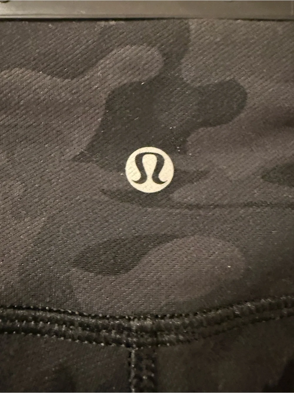 lululemon athletica Black Camo Leggings